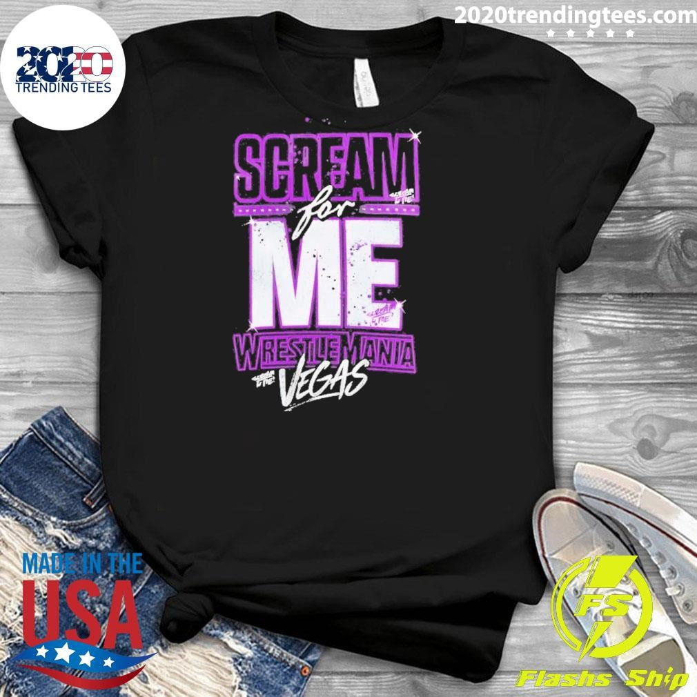 Paige Scream For Me Vegas 2026 Shirt