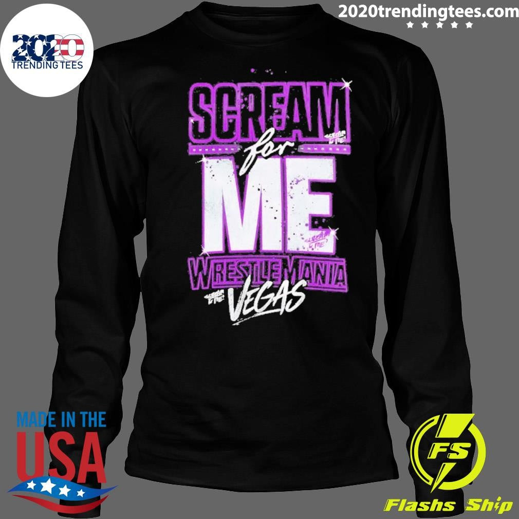 Paige Scream For Me Vegas 2026 Shirt