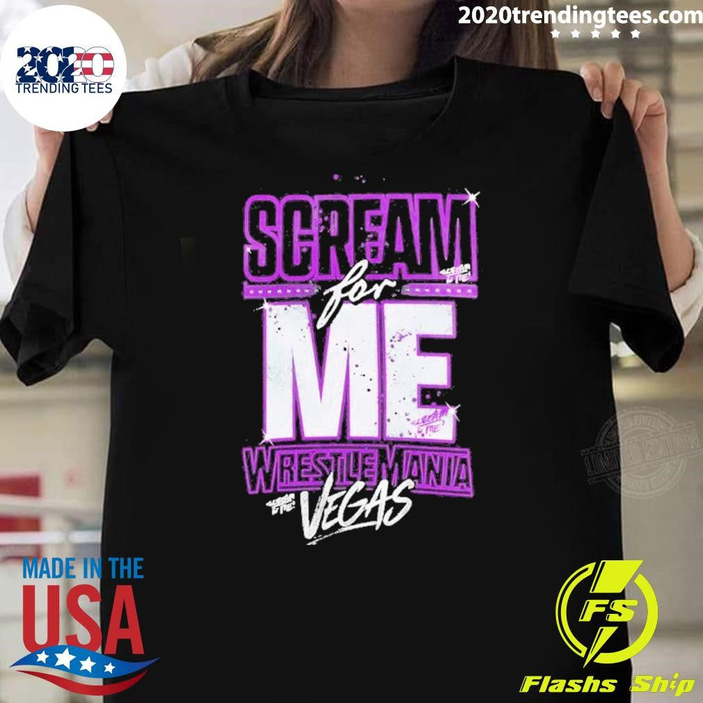 Paige Scream For Me Vegas 2026 Shirt