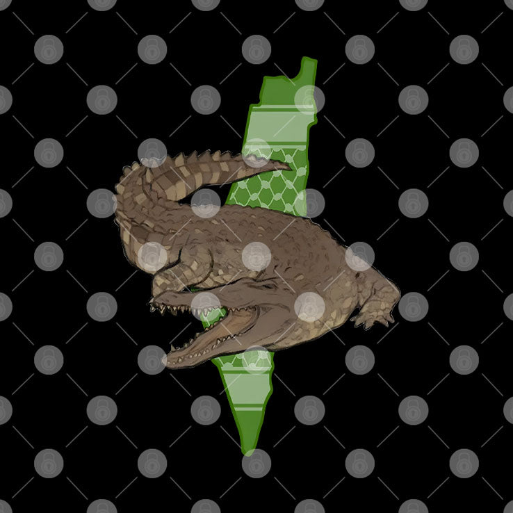 Palestinian Crocodile From Water To Water T Shirt