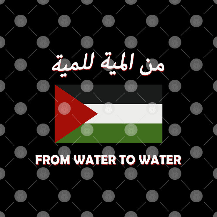 Palestinian Crocodile From Water To Water T Shirt
