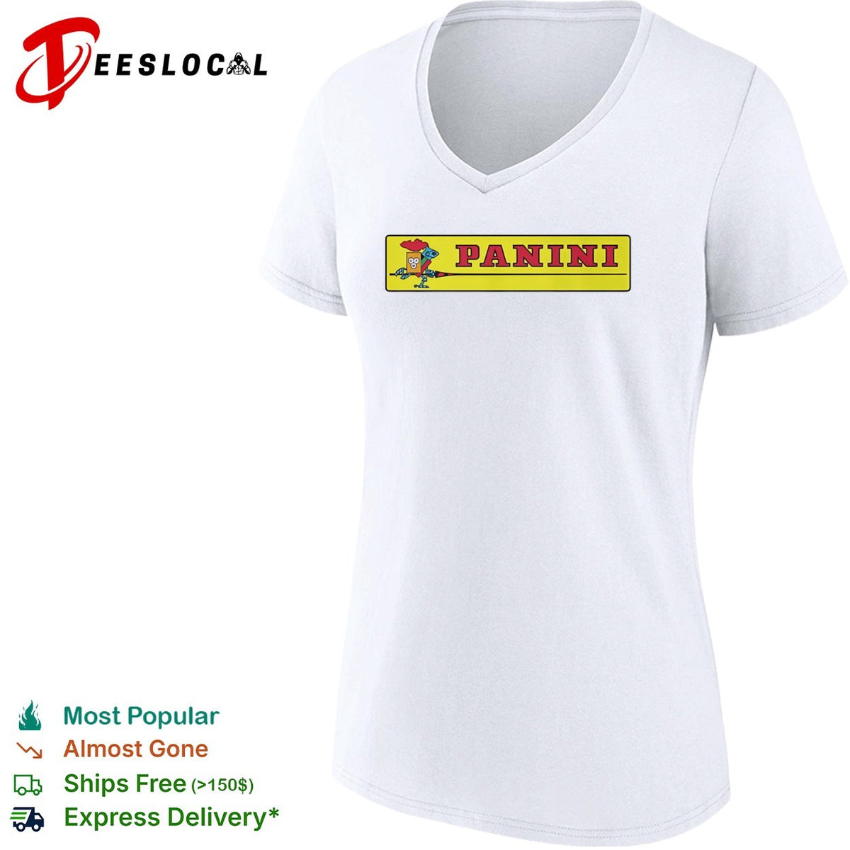 Panini Logo Knight Shield Parody Sports Collectibles shirt