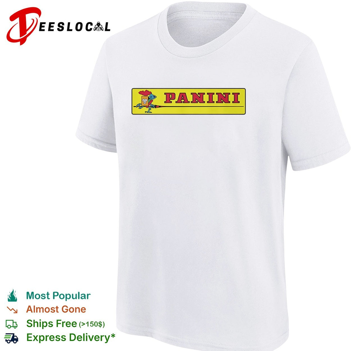 Panini Logo Knight Shield Parody Sports Collectibles shirt