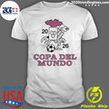 Panini logo mascot 2026 Copa Del Mundo Shirt