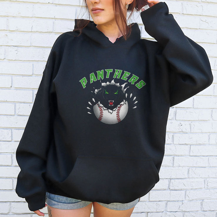 Panthers Youth Baseball T Shirt