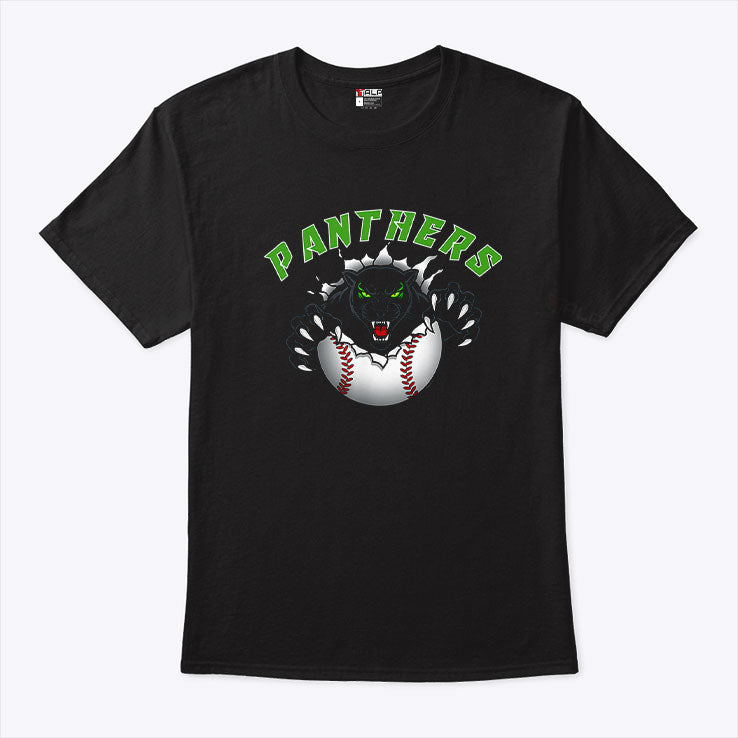Panthers Youth Baseball T Shirt