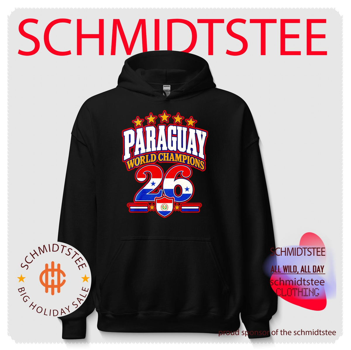 Paraguay 2026 World Champions Flag shirt