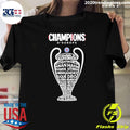 Paris Saint-Germain 2025-2026 Champions League Winners Players Names Trophies Shirt