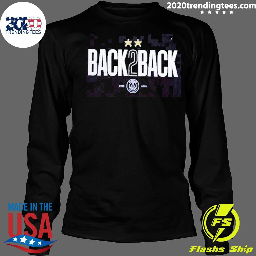 Paris Saint-Germain Back to Back Stars Shirt