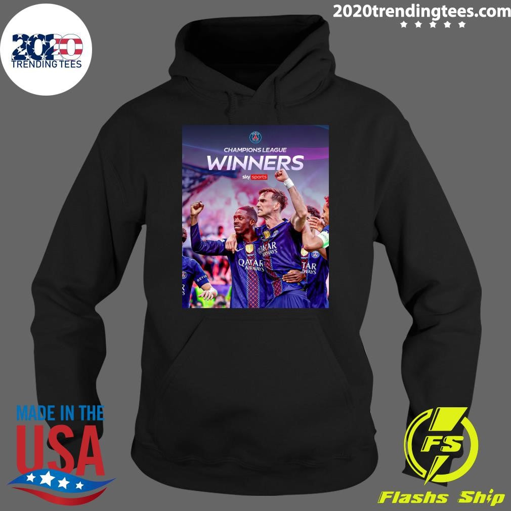 Paris Saint-Germain Champions League Winners 2025-2026 Shirt