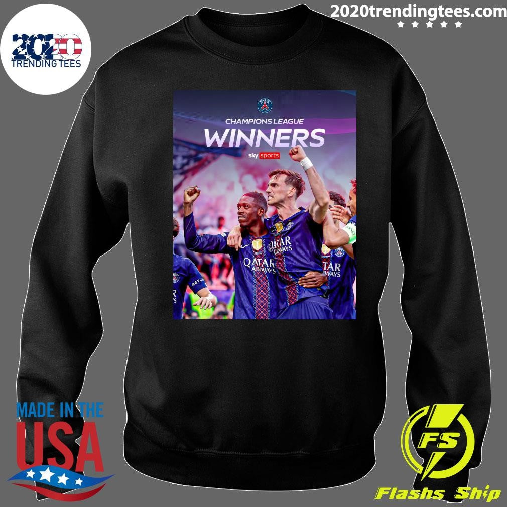 Paris Saint-Germain Champions League Winners 2025-2026 Shirt