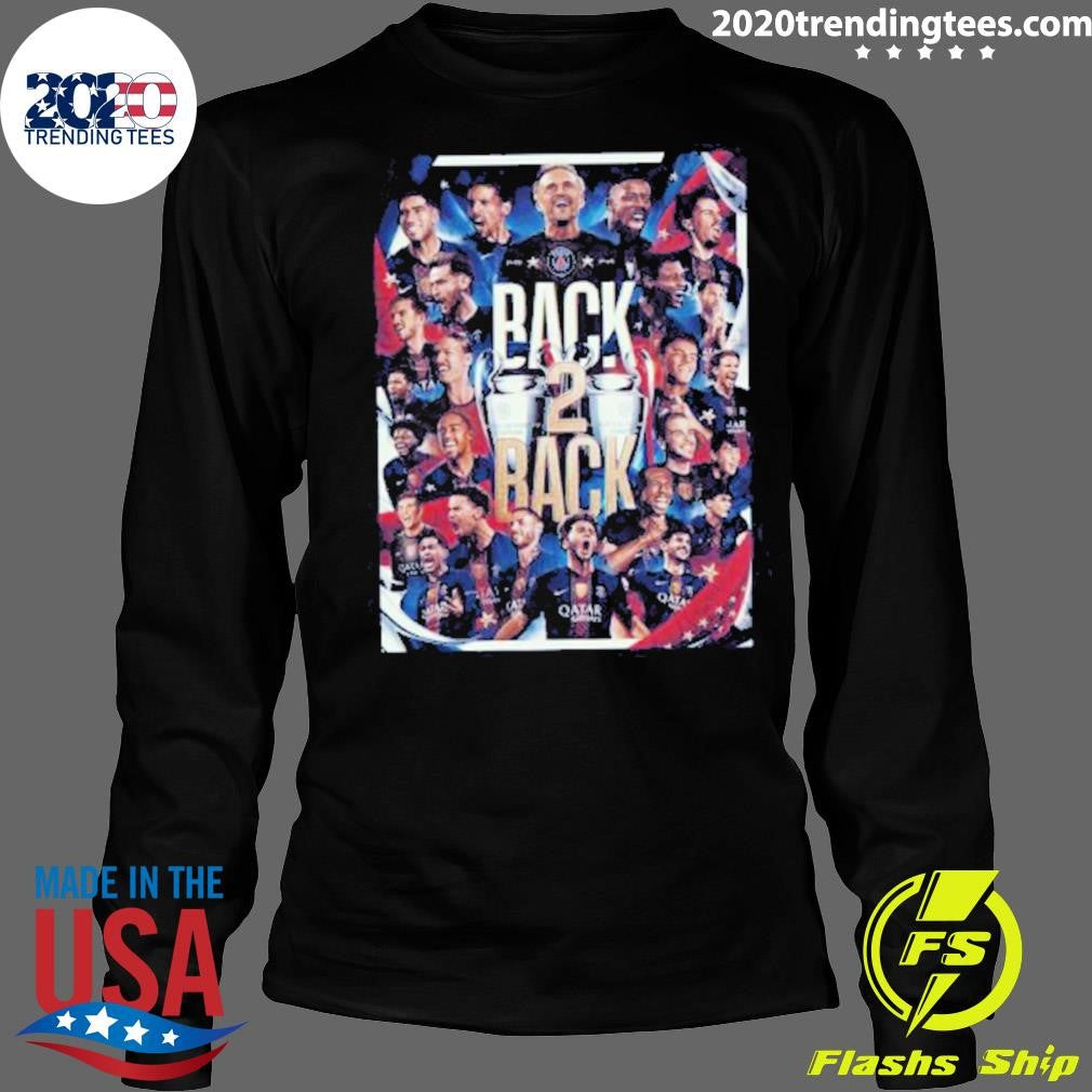 Paris Saint-Germain PSG Back 2 Back 2025 2026 UEFA Champions League Champions Shirt