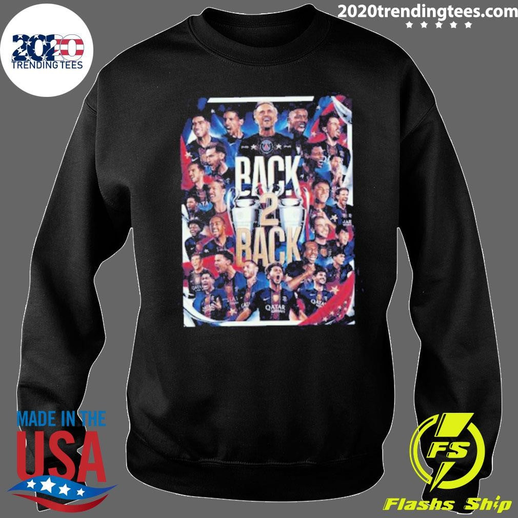 Paris Saint-Germain PSG Back 2 Back 2025 2026 UEFA Champions League Champions Shirt