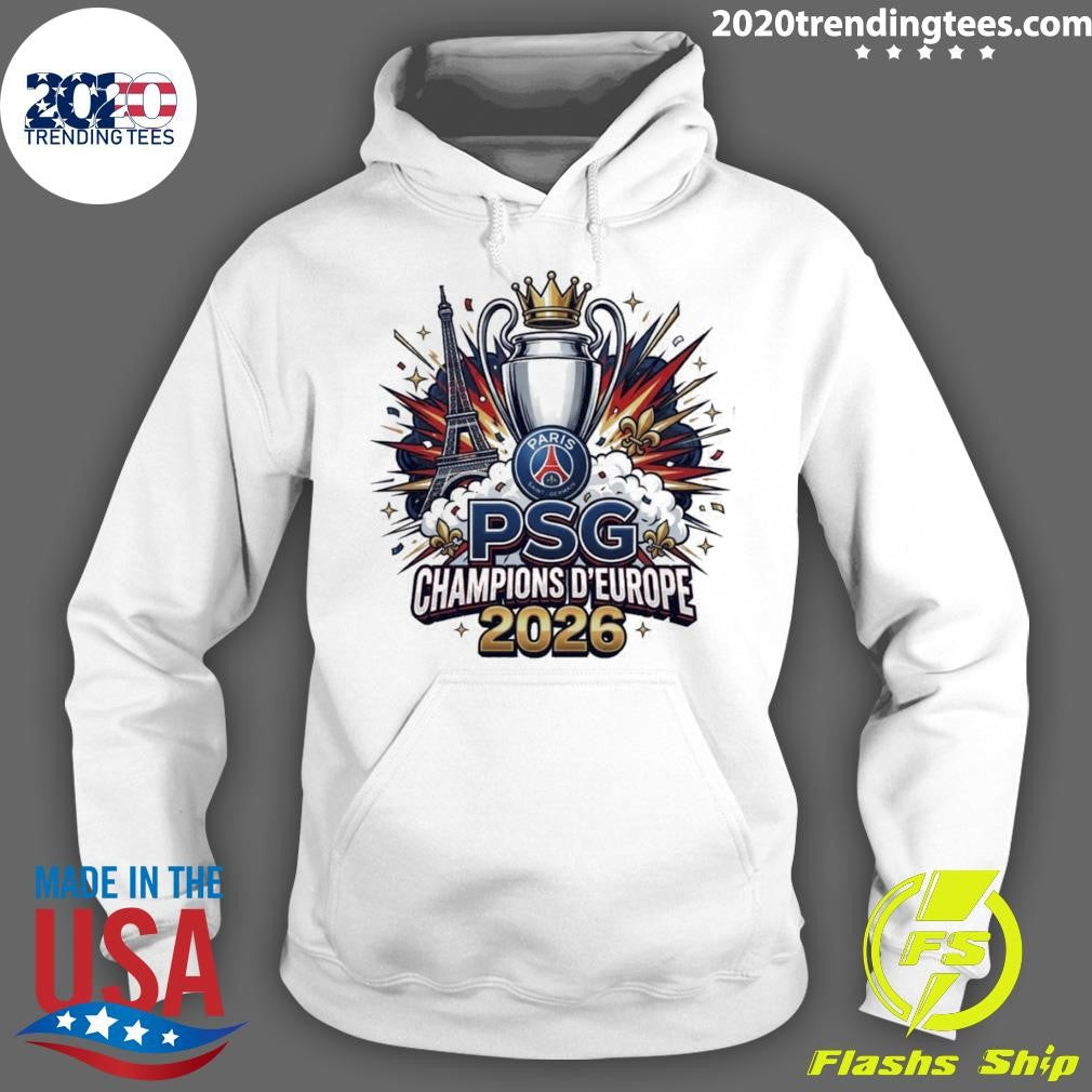 Paris Saint Germain Psg Champions League Winners 2026 Shirt