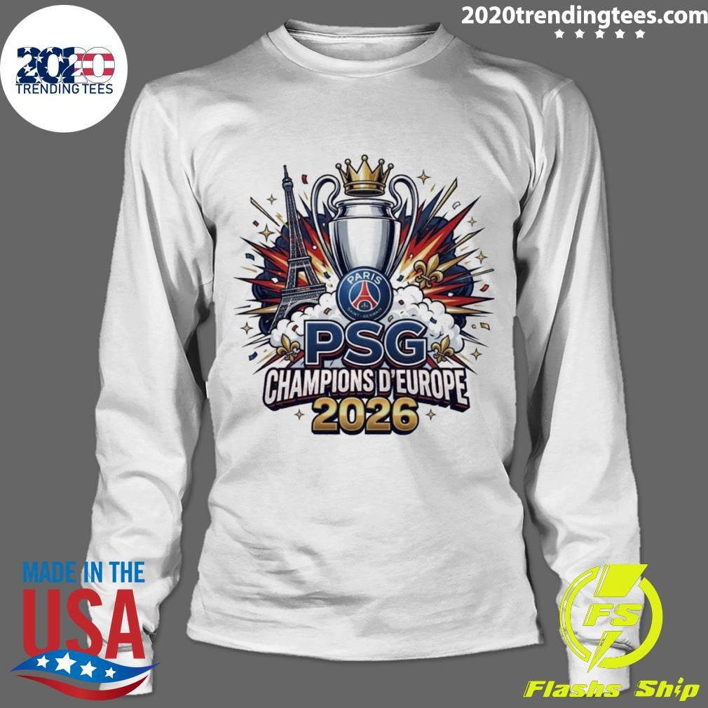 Paris Saint Germain Psg Champions League Winners 2026 Shirt