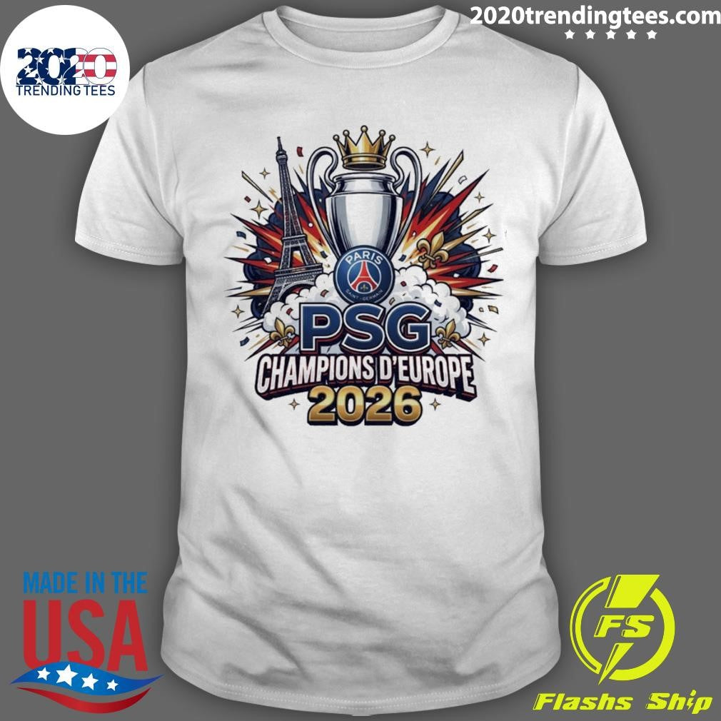 Paris Saint Germain Psg Champions League Winners 2026 Shirt