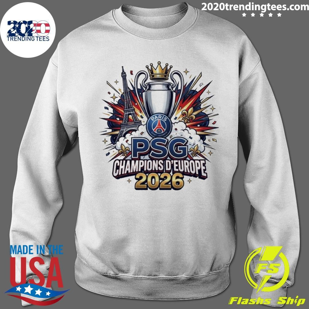 Paris Saint Germain Psg Champions League Winners 2026 Shirt