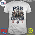 Paris Saint Germain Ucl Champions Football Psg Trophy Shirt