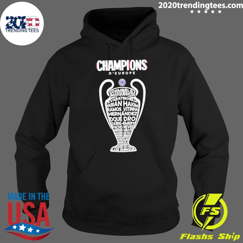 Paris Saint-Germain – Champions of Europe 2025–26 Shirt