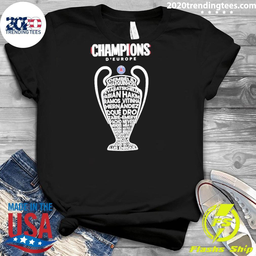 Paris Saint-Germain – Champions of Europe 2025–26 Shirt