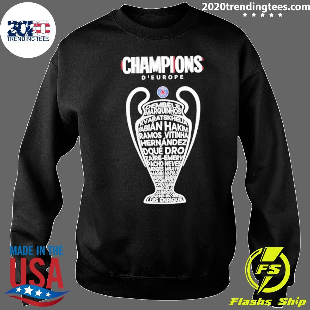 Paris Saint-Germain – Champions of Europe 2025–26 Shirt