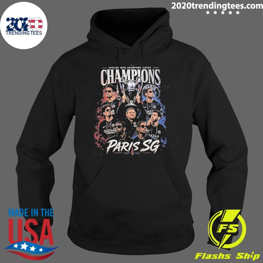 Paris Saint-germain 2025-26 Champions League Champions 2 Sided Shirt