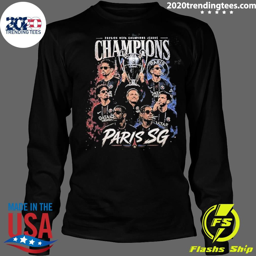 Paris Saint-germain 2025-26 Champions League Champions 2 Sided Shirt