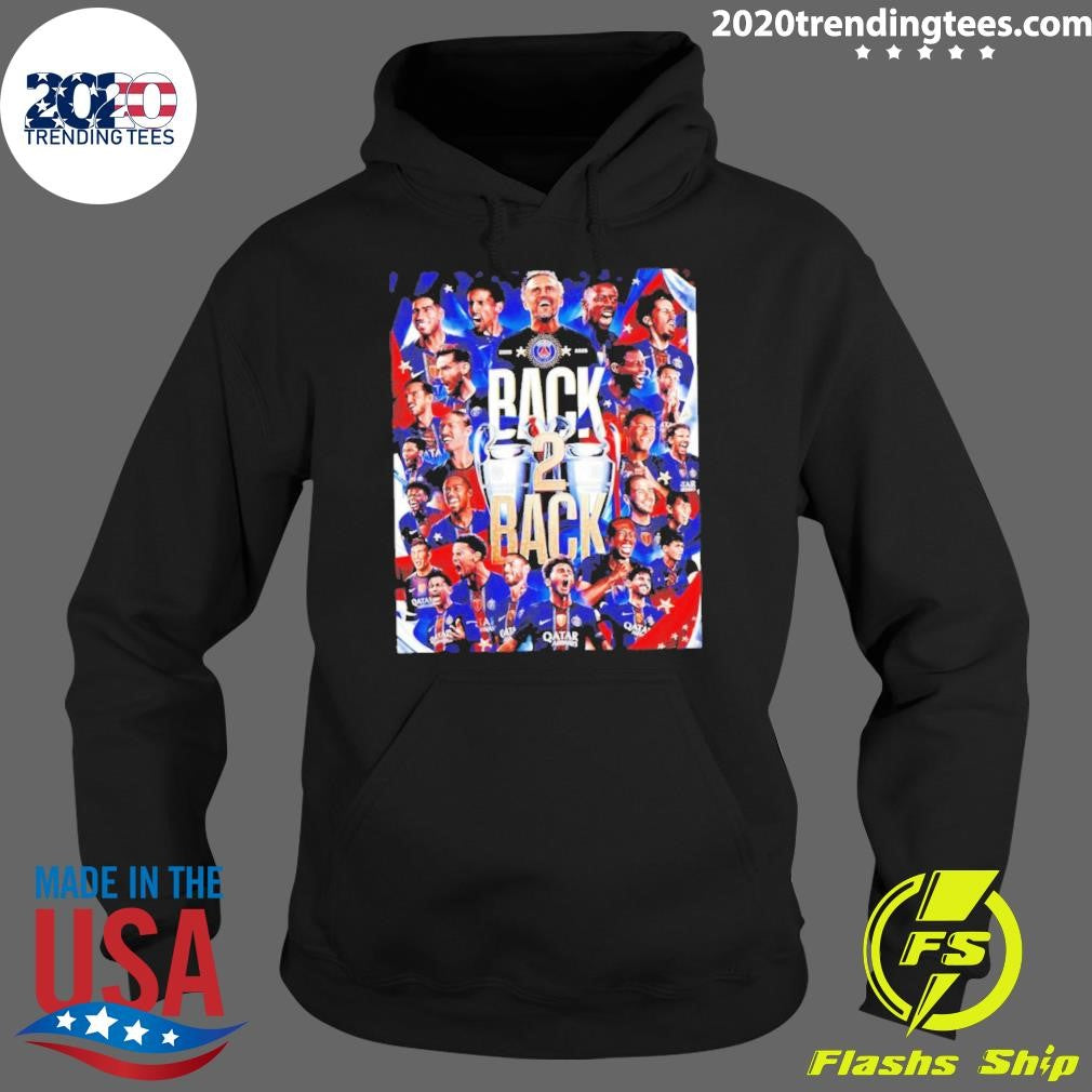 Paris Saint-germain Back 2 Back Champions League Champions 2025-26 Shirt