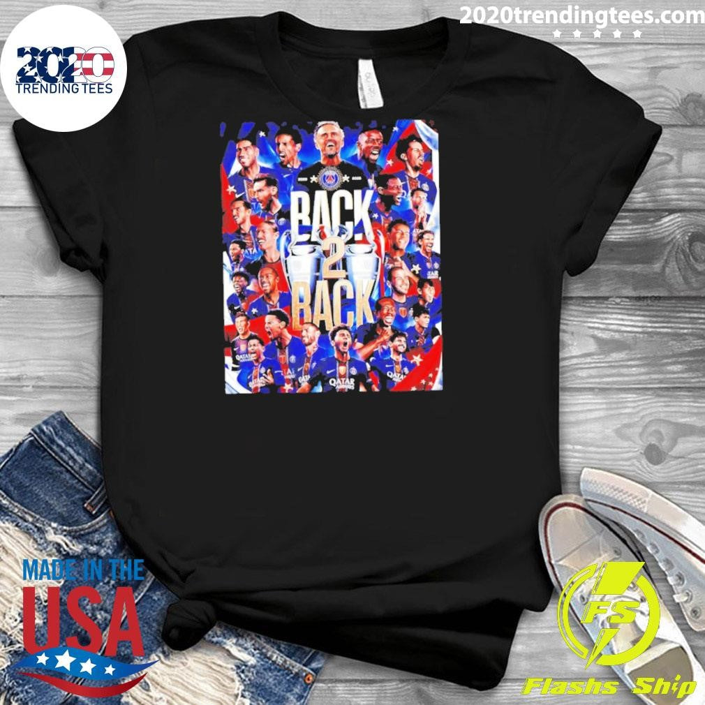 Paris Saint-germain Back 2 Back Champions League Champions 2025-26 Shirt