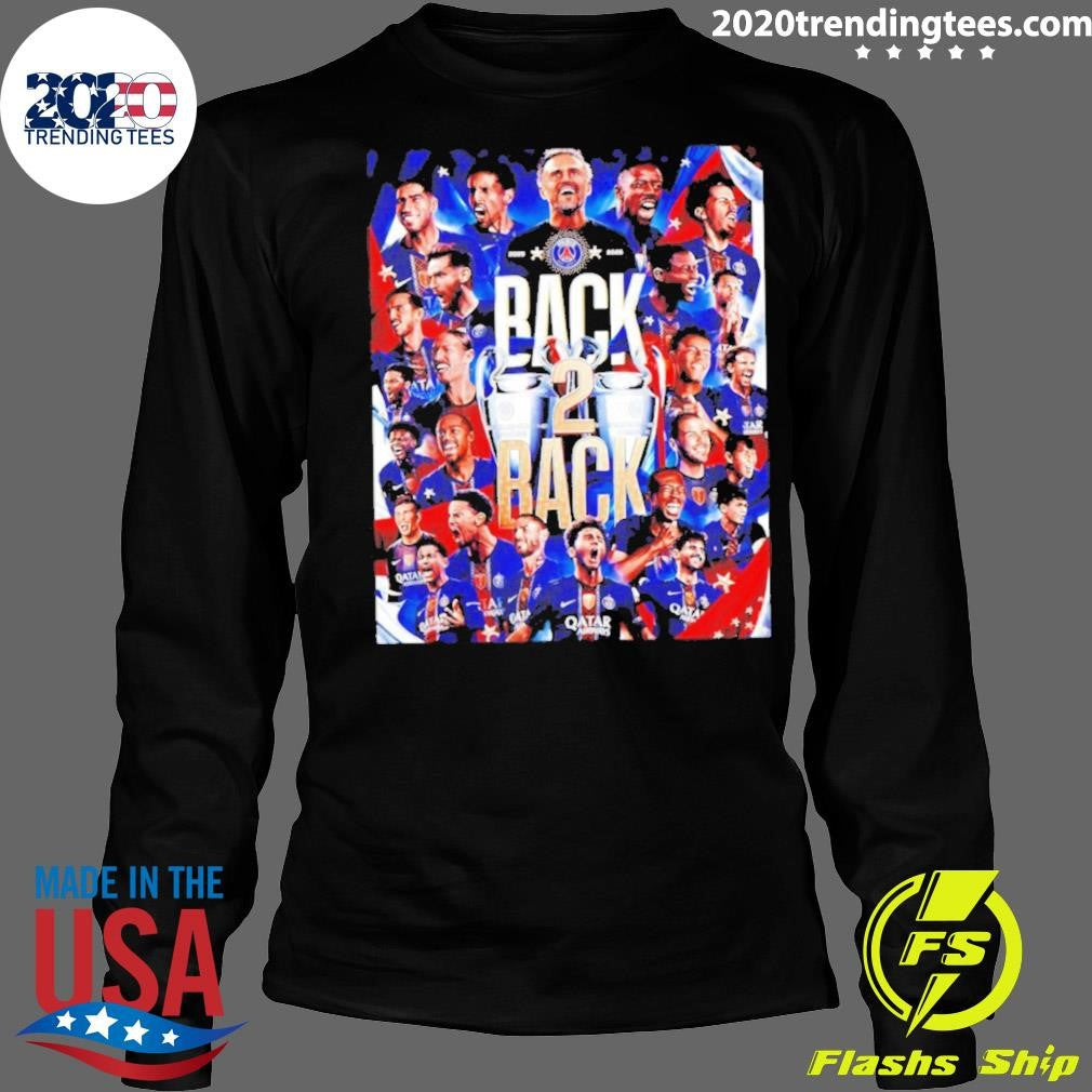 Paris Saint-germain Back 2 Back Champions League Champions 2025-26 Shirt