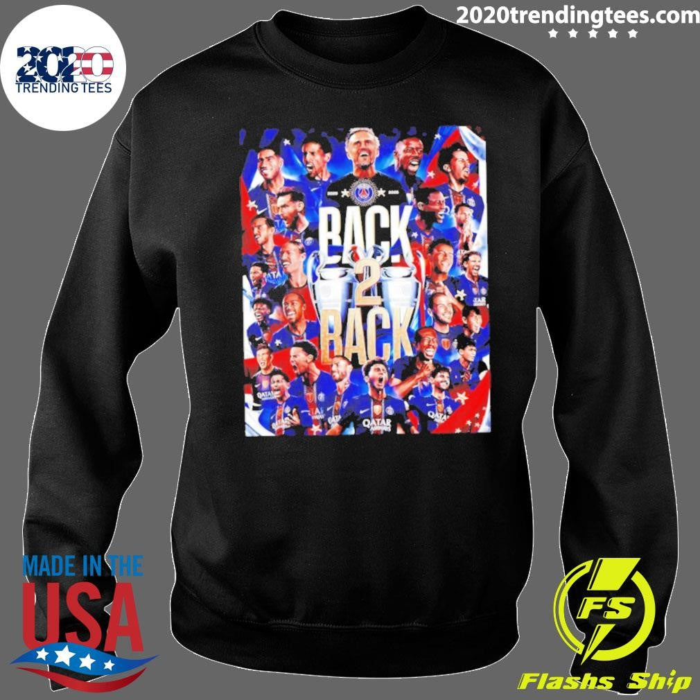 Paris Saint-germain Back 2 Back Champions League Champions 2025-26 Shirt