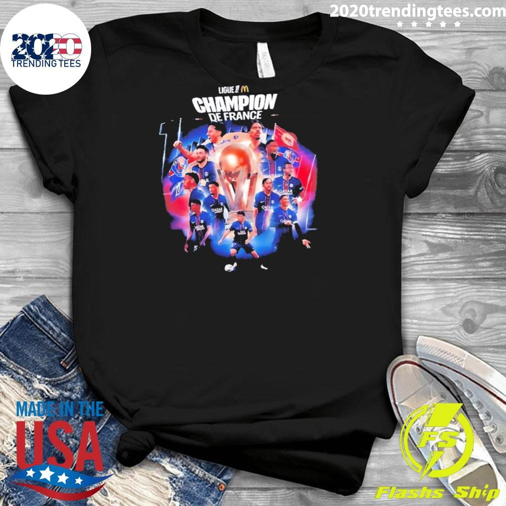 Paris Saint-germain Win 2025-26 Ligue 1 Champions Shirt