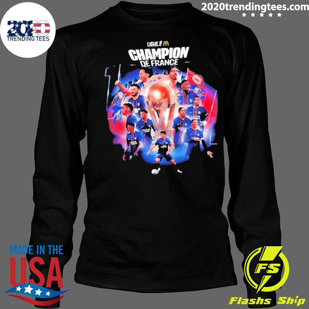 Paris Saint-germain Win 2025-26 Ligue 1 Champions Shirt
