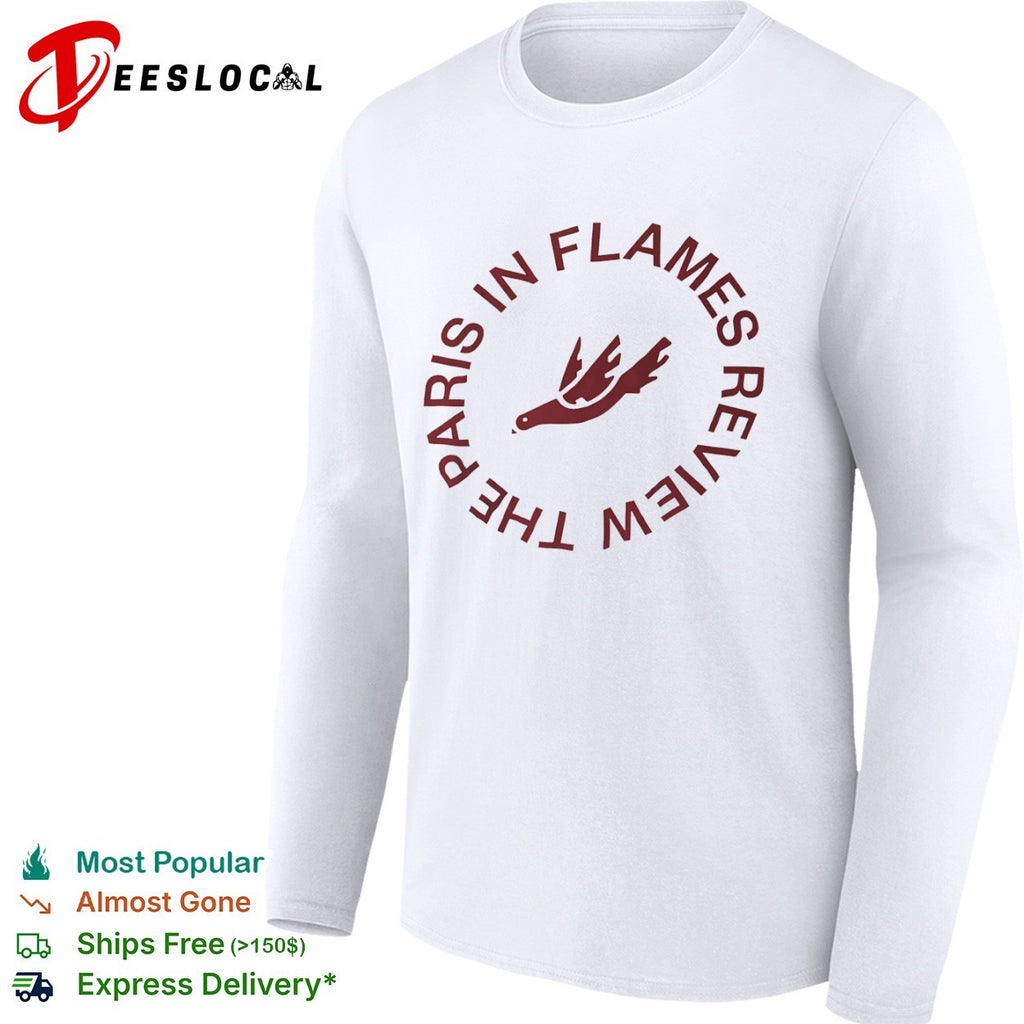 Paris in Flames The Paris Review shirt