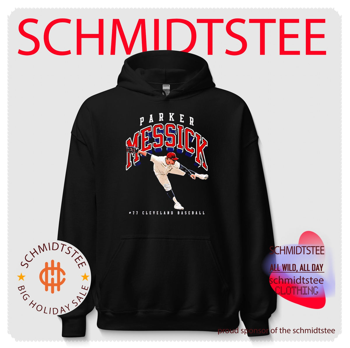 Parker Messick Cleveland Guardians Collegiate cartoon shirt