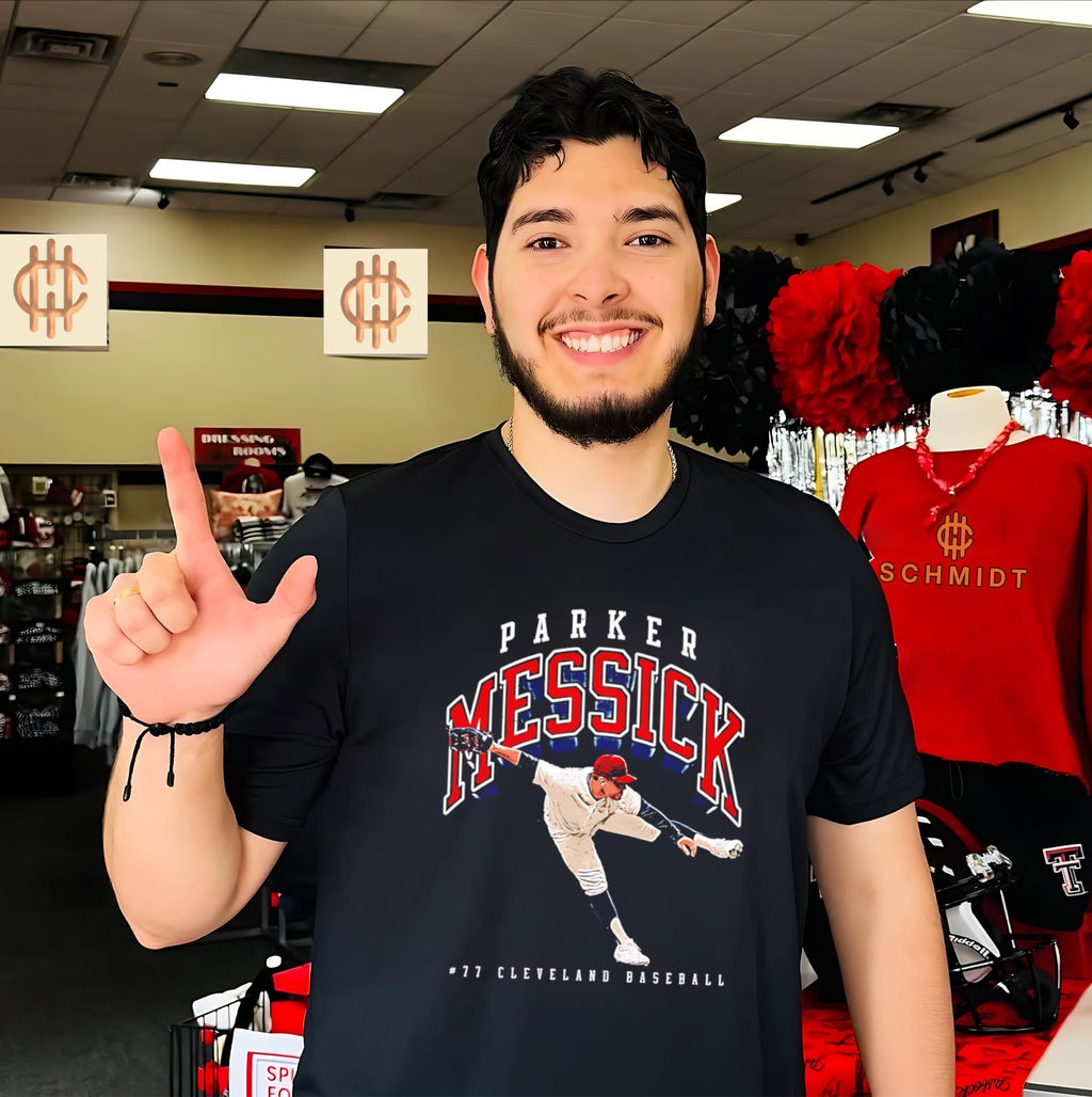 Parker Messick Cleveland Guardians Collegiate cartoon shirt