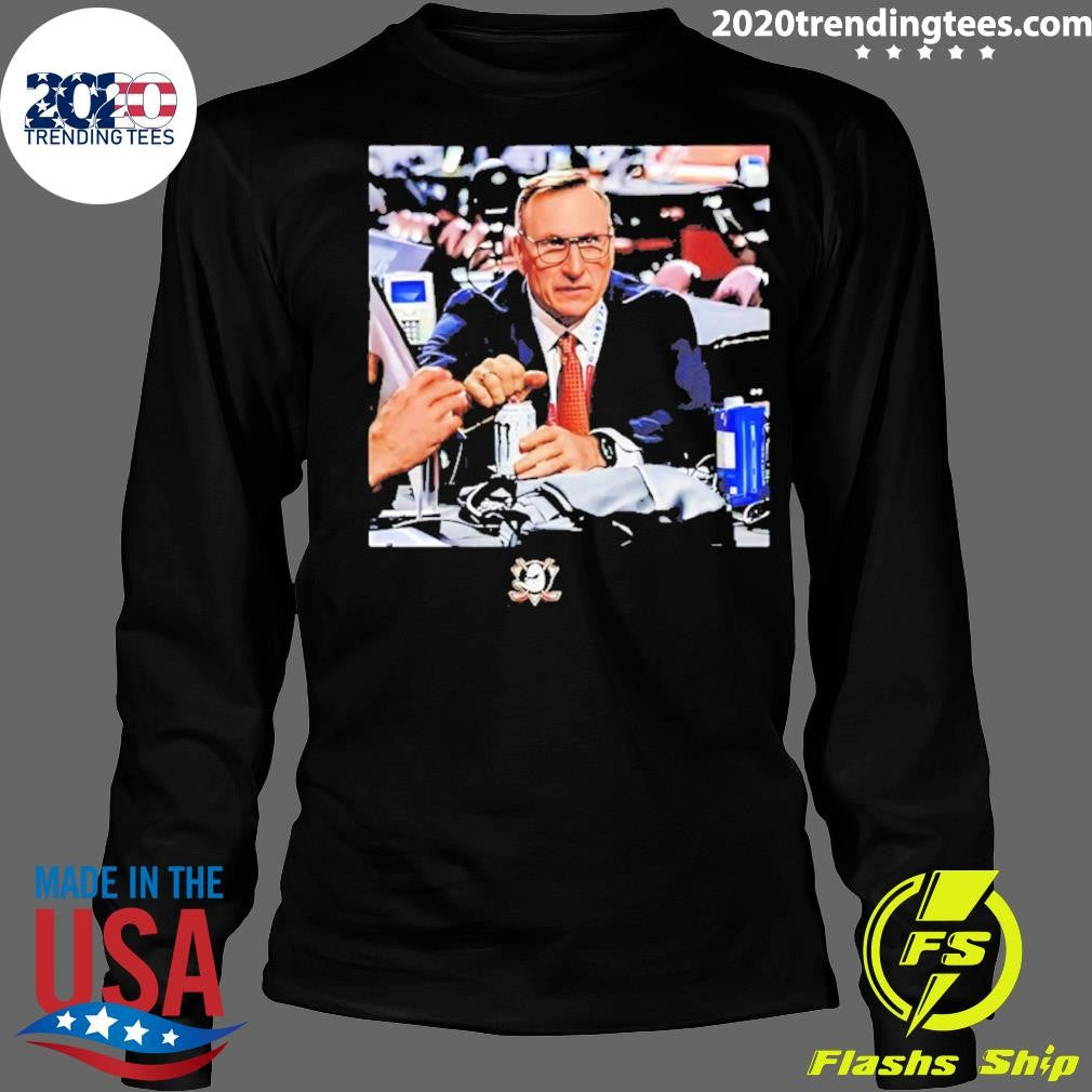 Pat Verbeek General Manager For The Anaheim Ducks Photo Shirt