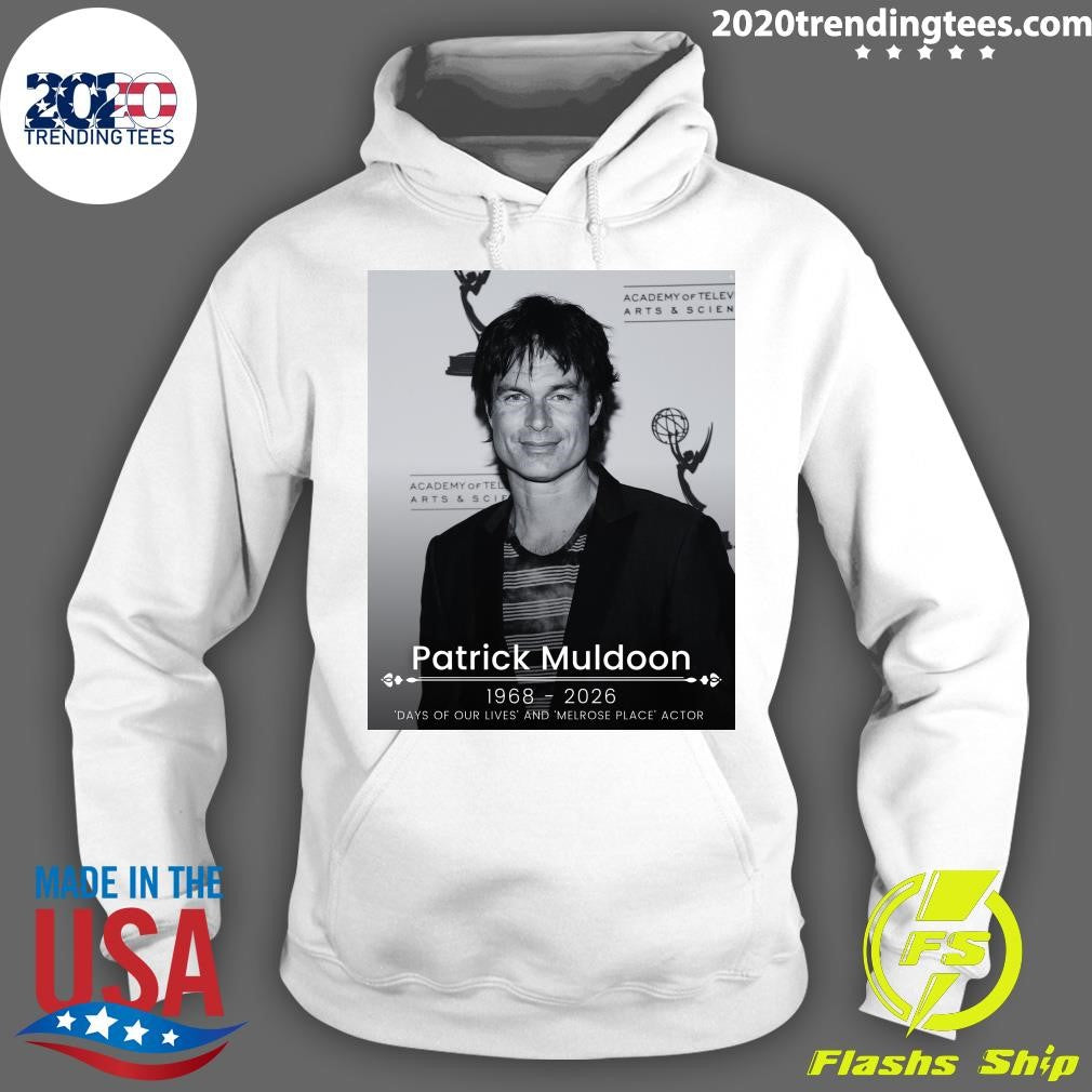 Patrick Muldoon 1968 -2026 Days Of Our Lives and Melrose Place Actor Shirt