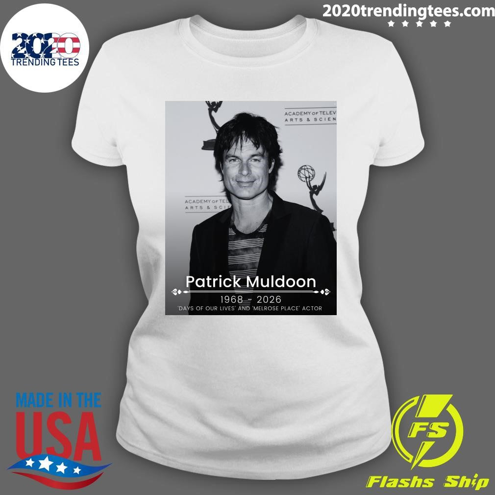 Patrick Muldoon 1968 -2026 Days Of Our Lives and Melrose Place Actor Shirt