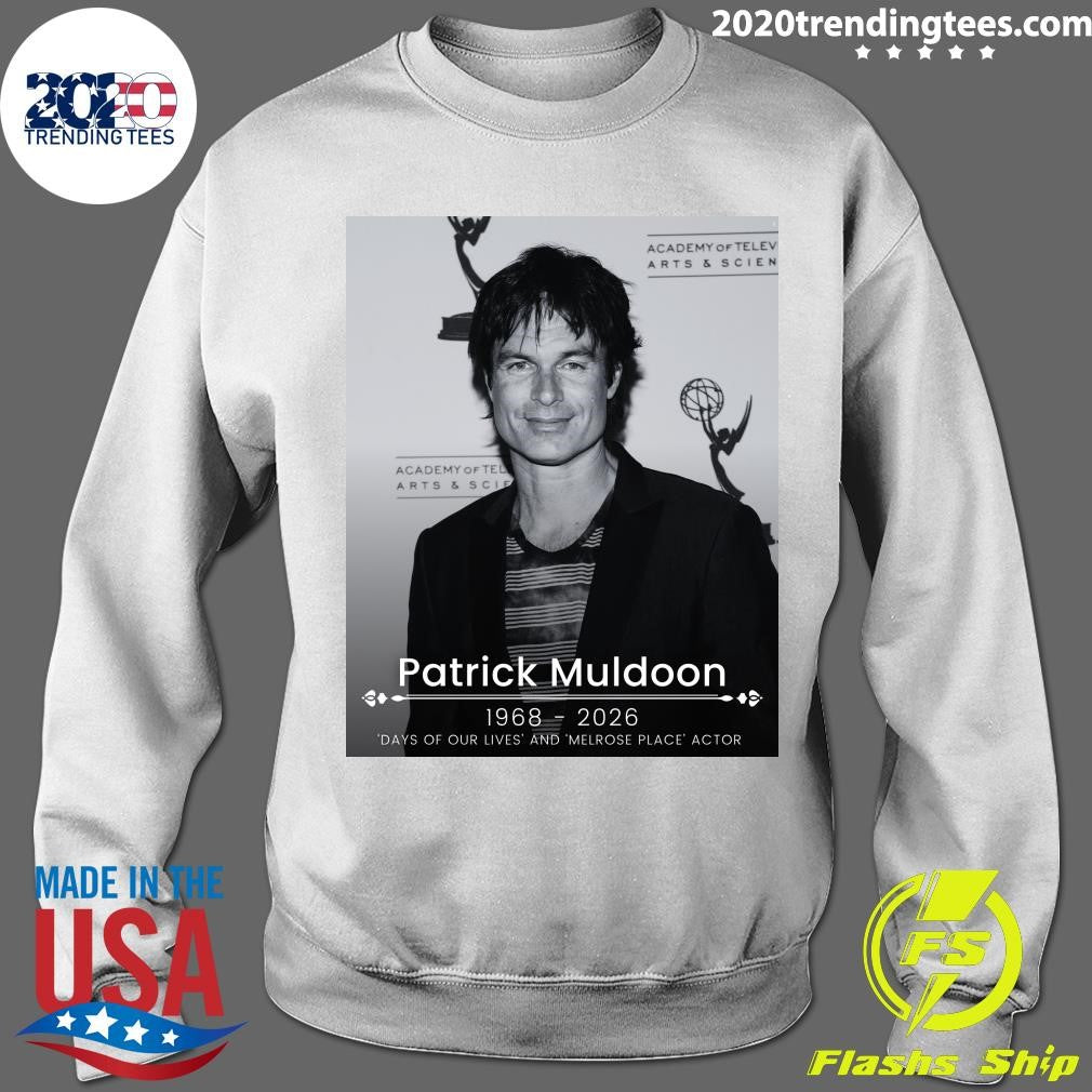 Patrick Muldoon 1968 -2026 Days Of Our Lives and Melrose Place Actor Shirt