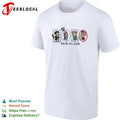 Patriotic pals 250th cartoon ducks colonial costume stamp frame illustration shirt