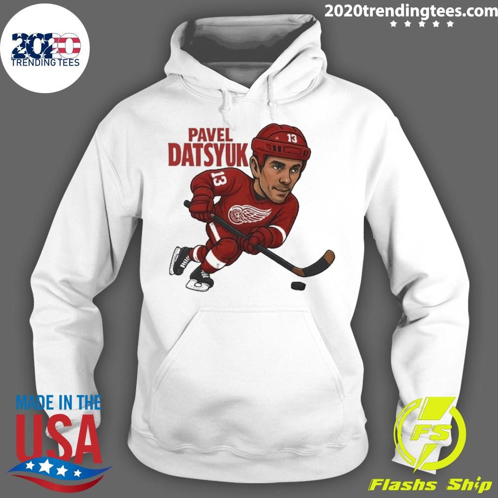 Pavel Datsyuk Detroit Red Wings Hockey Player Caricature Shirt