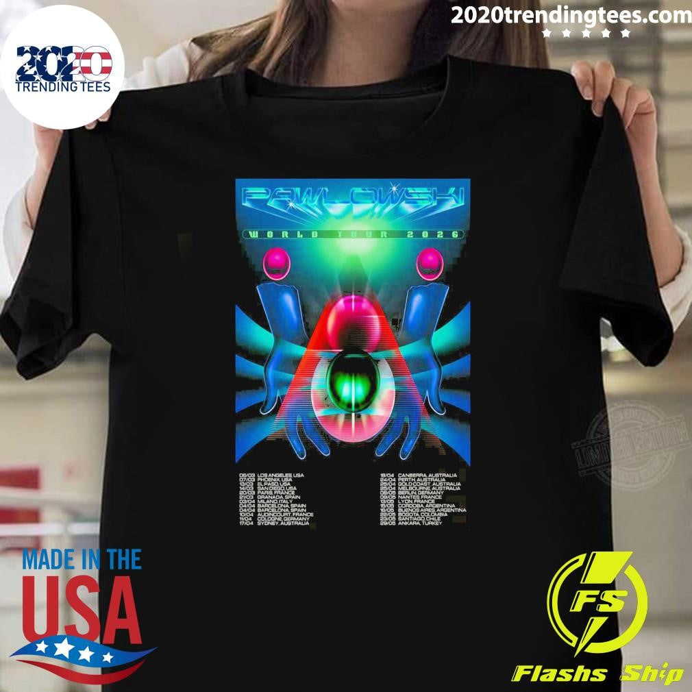 Pawlowski World Tour 2026 Shirt