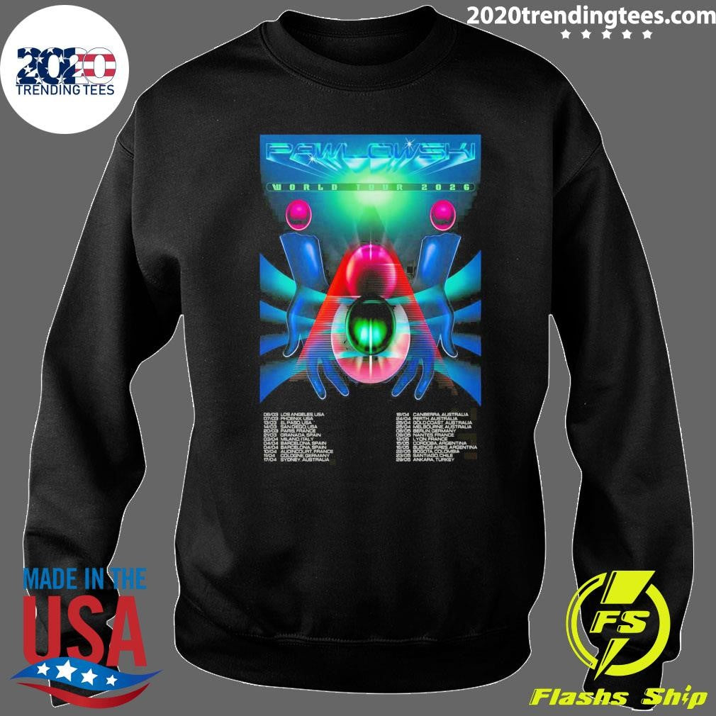 Pawlowski World Tour 2026 Shirt