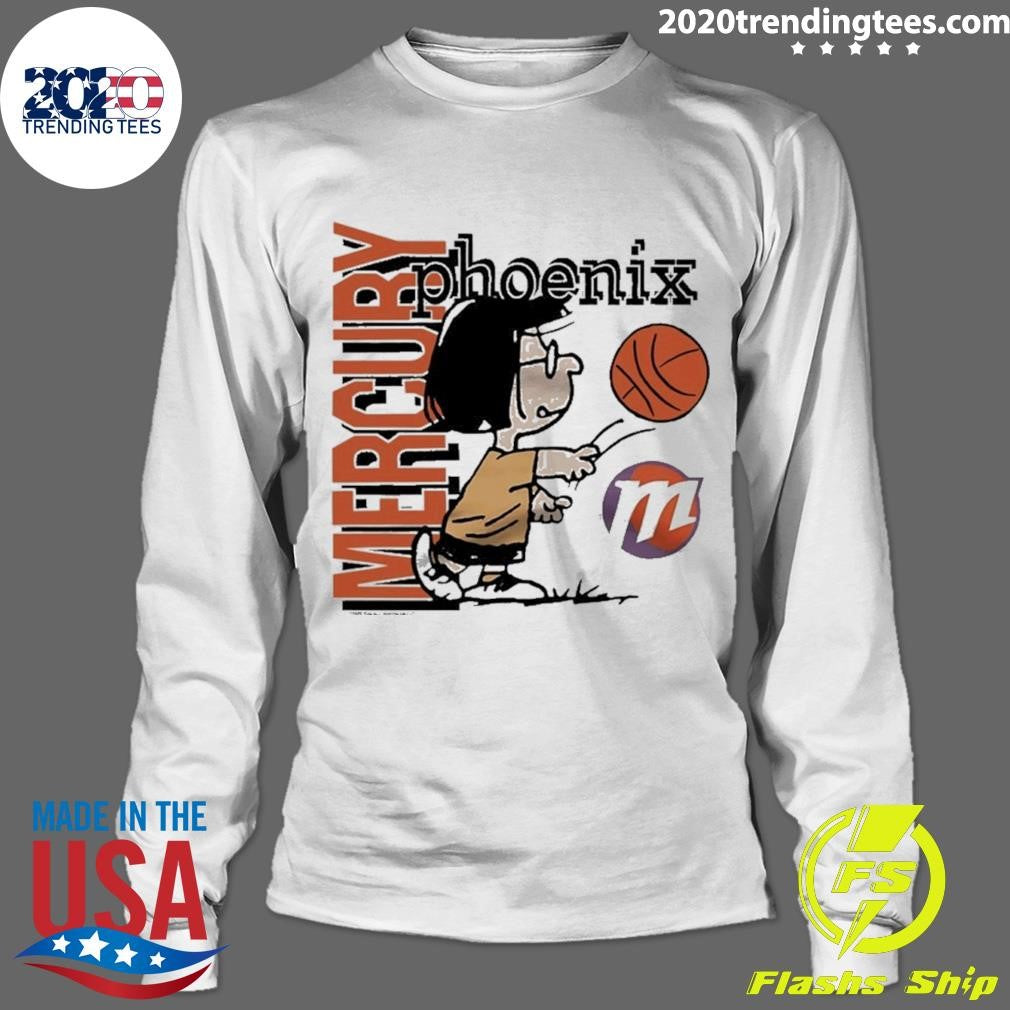 Peanuts Marcie X Phoenix Mercury Basketball Shirt