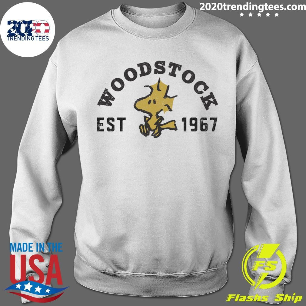 Peanuts Woodstock Adult EST 1967 Shirt