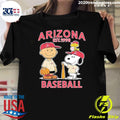 Peanuts X Arizona Diamondbacks Baseball Est 1998 Shirt