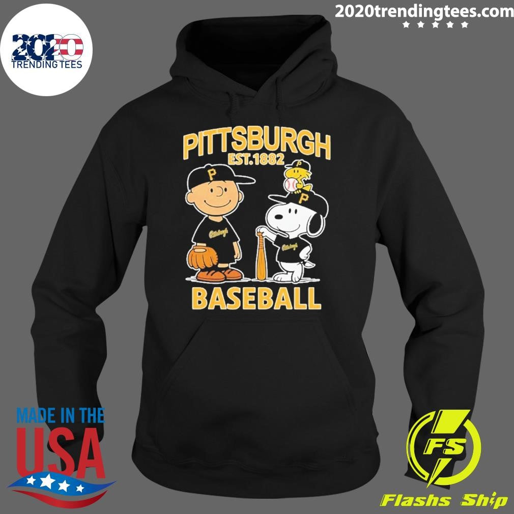 Peanuts X Pittsburgh Pittsburgh Baseball Est 1882 Shirt