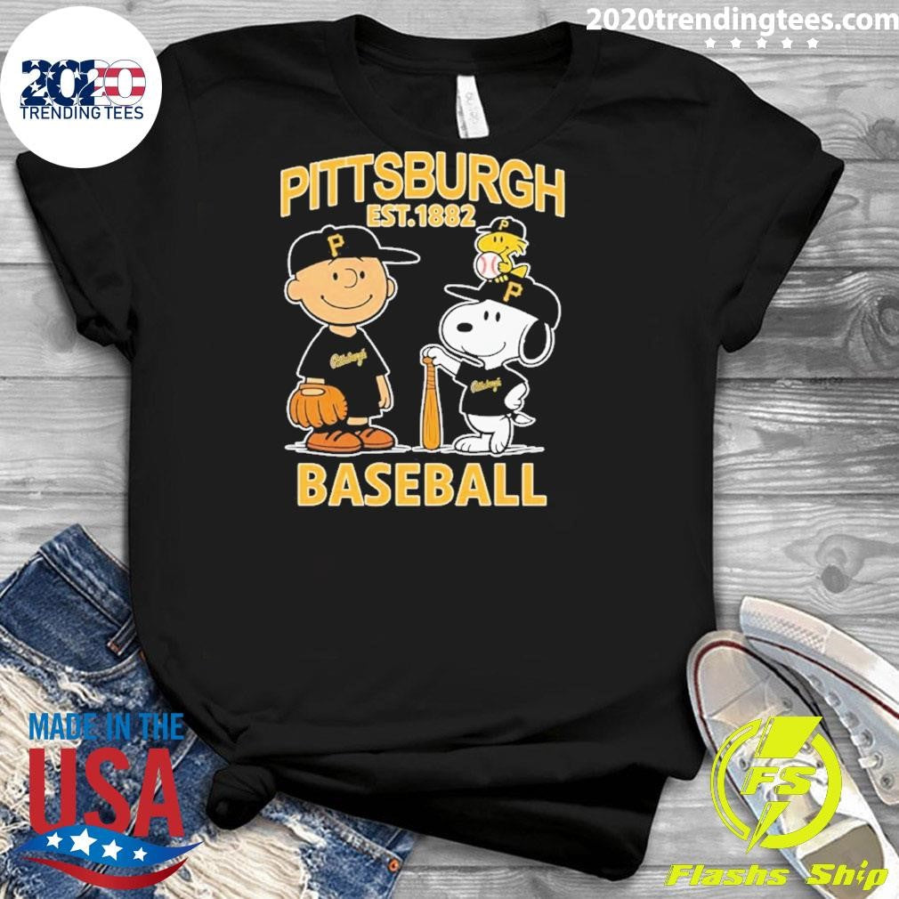 Peanuts X Pittsburgh Pittsburgh Baseball Est 1882 Shirt