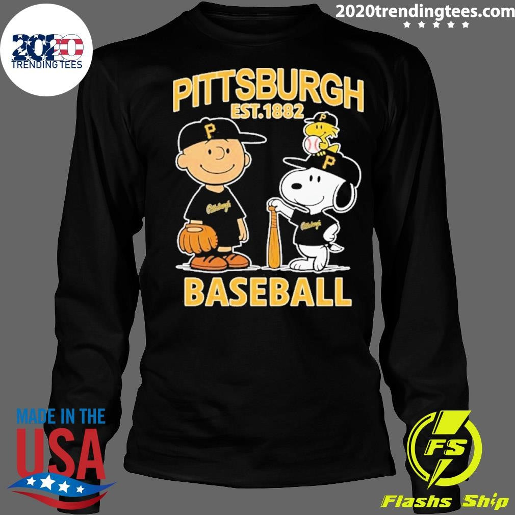 Peanuts X Pittsburgh Pittsburgh Baseball Est 1882 Shirt